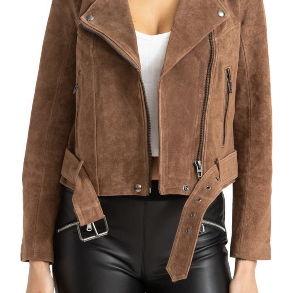 *SOLD* BLANKNYC Suede Moto Jacket